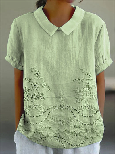 Isabella | Delicate Embroidered Shirt