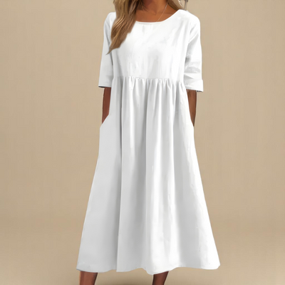 Delilah | Flowing Cotton Dress