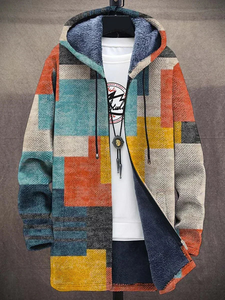 Victoria | Colourblock Knit Sweater Jacket