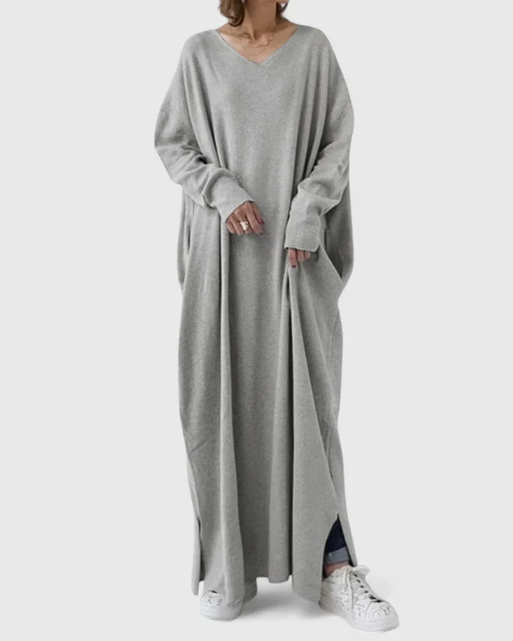 Phoebe | Relaxed long sweater dress