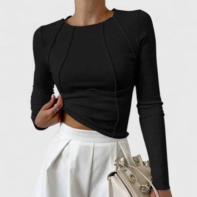 Eliza | Sleek Long Sleeve Sweater