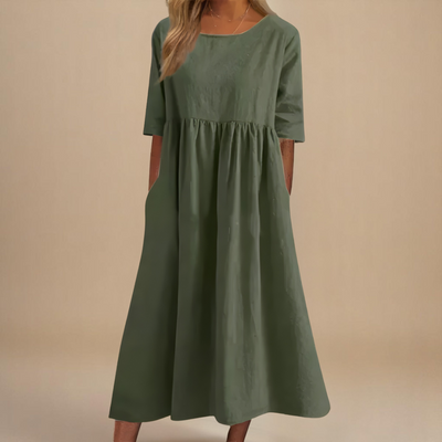 Delilah | Flowing Cotton Dress