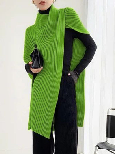 Kendall | Draped Knit Sweater