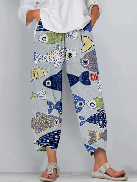 Jillian | Koi Fish Pants