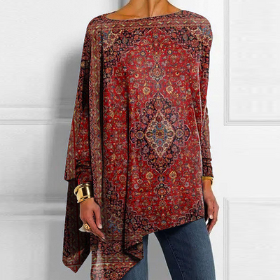 Addison | Artistic Patterned Blouse