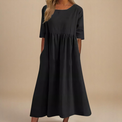 Delilah | Flowing Cotton Dress