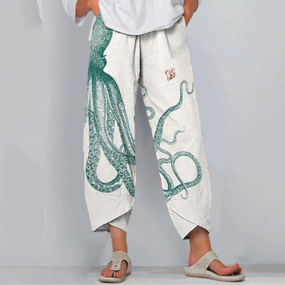 Vanessa | Ocean Octopus Pants