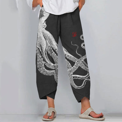 Gracie | Ocean Octopus Pants