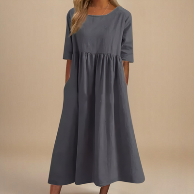 Delilah | Flowing Cotton Dress