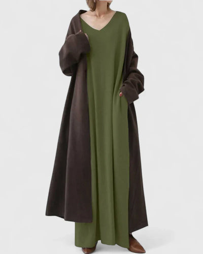 Phoebe | Relaxed long sweater dress