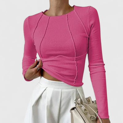 Eliza | Sleek Long Sleeve Sweater