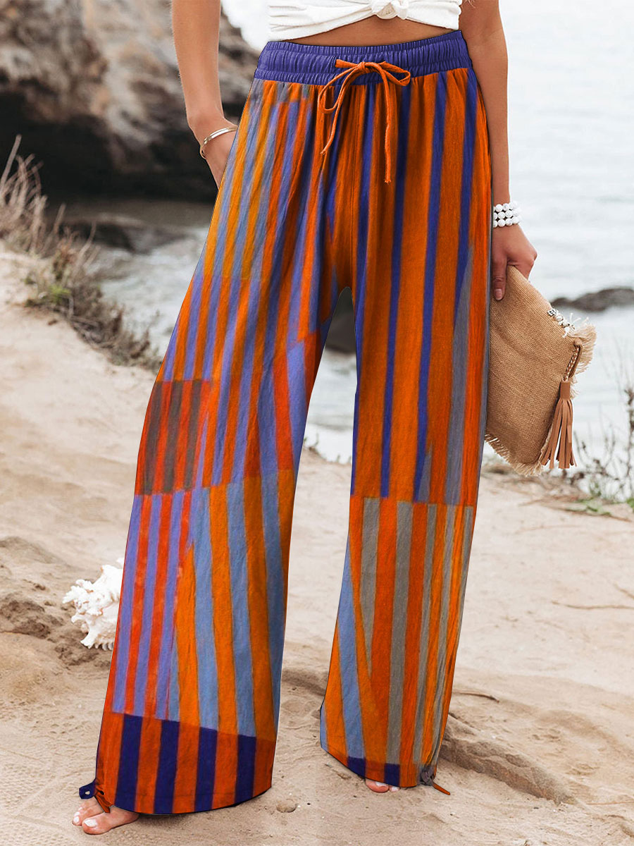 Melody | Vibrant Striped Pants