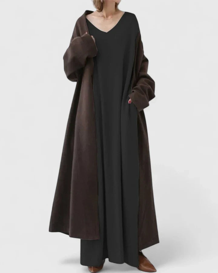 Phoebe | Relaxed long sweater dress