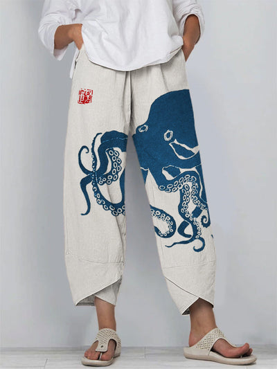 Brooklyn | Ink Octopus Pants