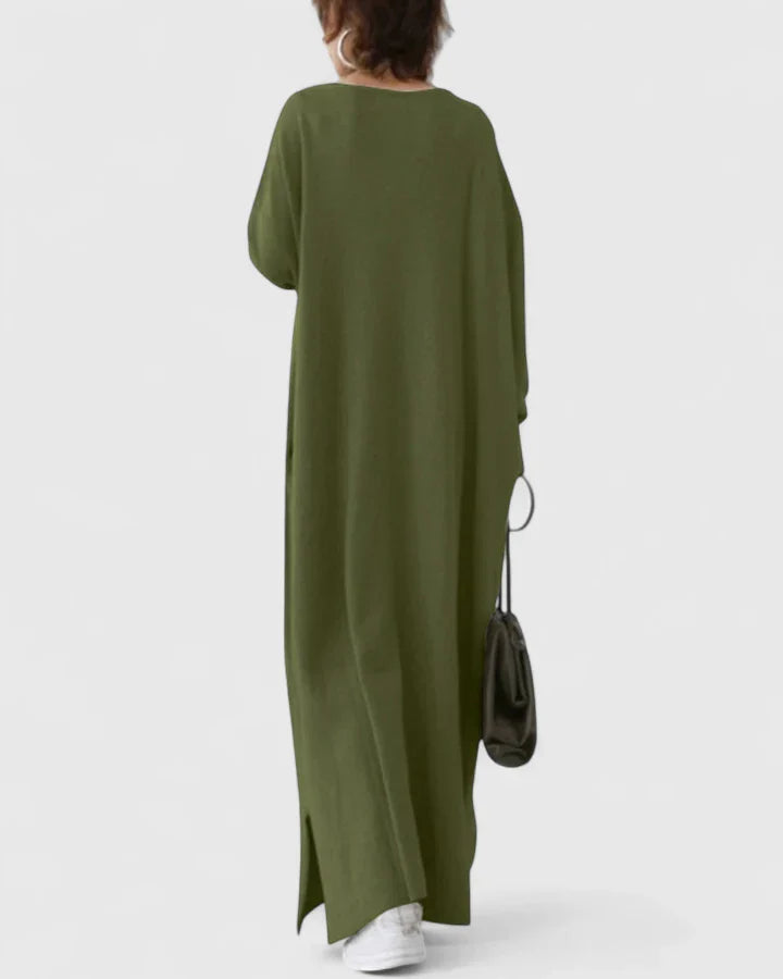 Phoebe | Relaxed long sweater dress
