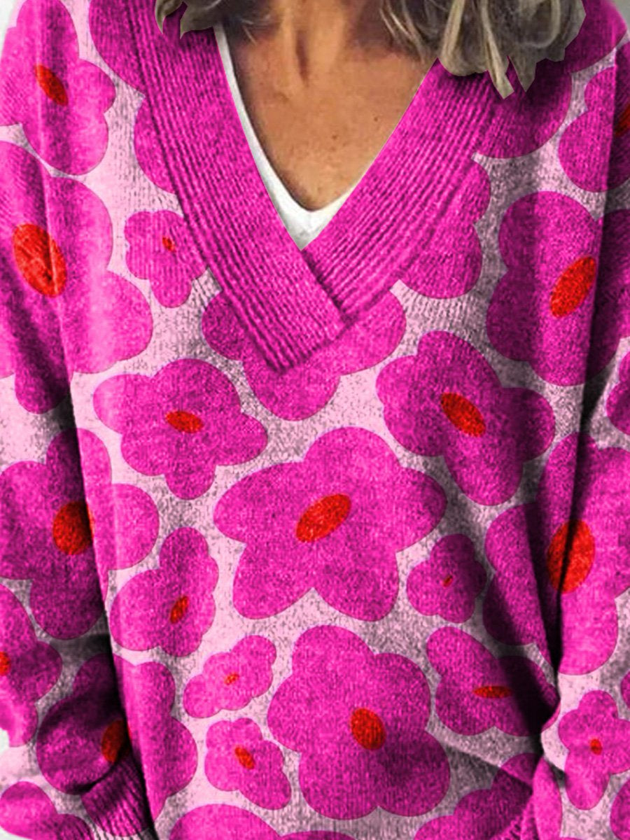 Gracelyn | Bold Bloom Sweater
