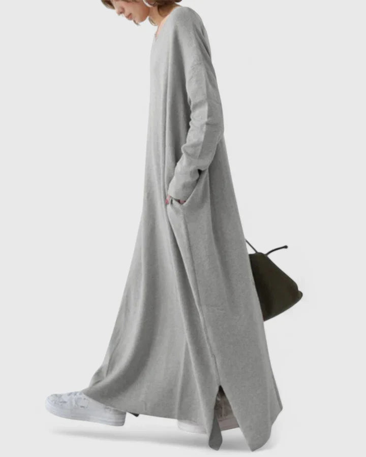 Phoebe | Relaxed long sweater dress