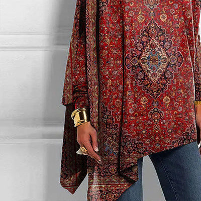 Addison | Artistic Patterned Blouse