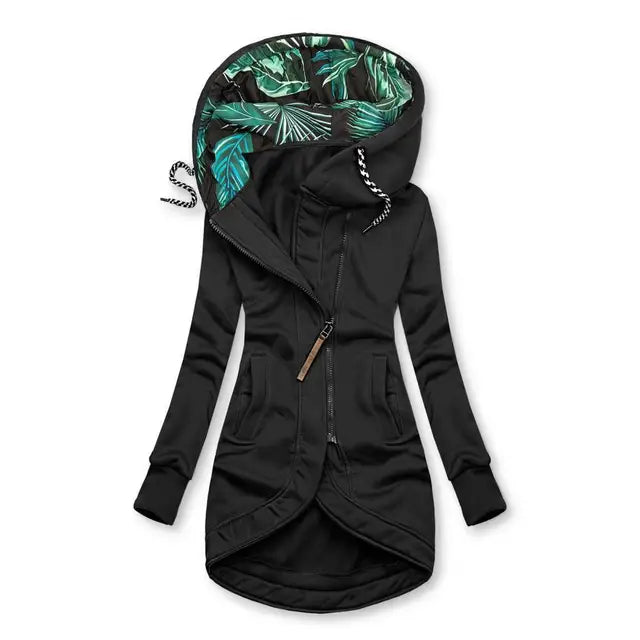 Collins | Hooded Asymmetrical Jacket