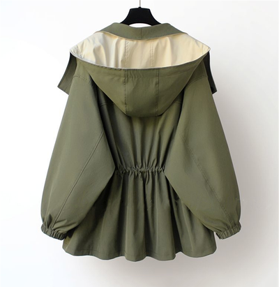 Breanna | Two-Tone Hooded Jacket