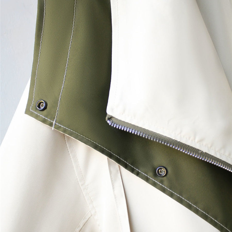 Breanna | Two-Tone Hooded Jacket