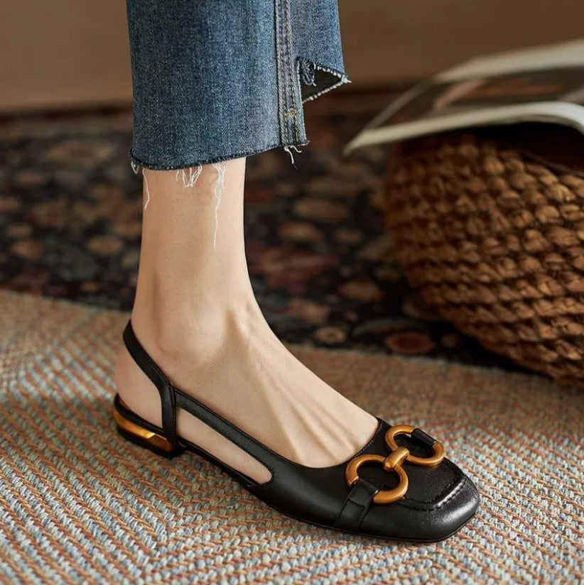 Cassidy | Elegant Slingback Flats
