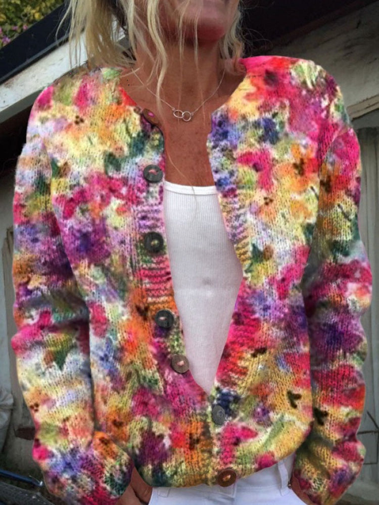 Alison | Autumn Floral Sweater