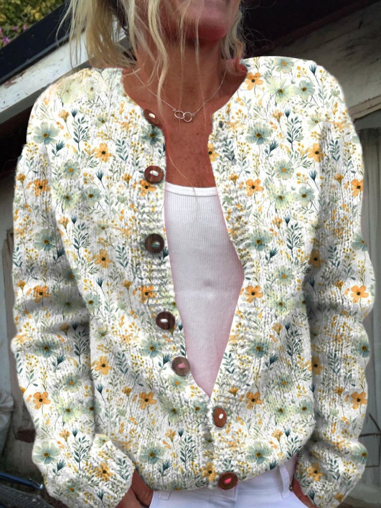 Alison | Autumn Floral Sweater