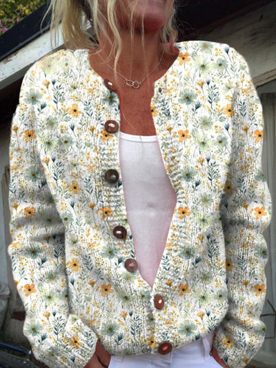 Alison | Autumn Floral Sweater