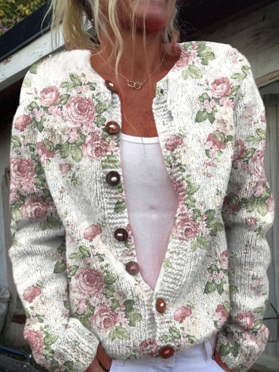 Alison | Autumn Floral Sweater
