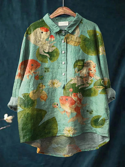 Denise | Colourful Dogs Shirt