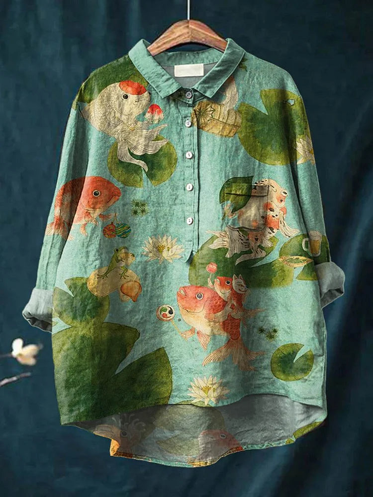 Presley | Koi Pond Shirt