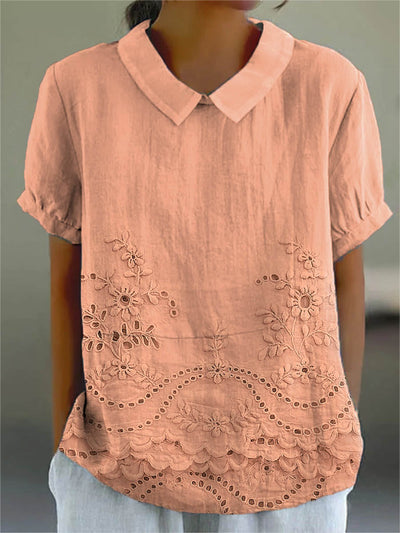 Isabella | Delicate Embroidered Shirt