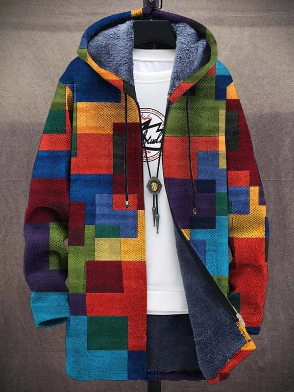 Victoria | Colourblock Knit Sweater Jacket