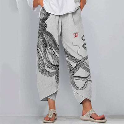 Gracie | Ocean Octopus Pants