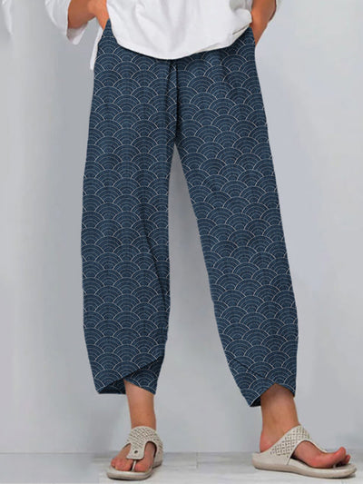 Isabella  | Indigo Wave Pants