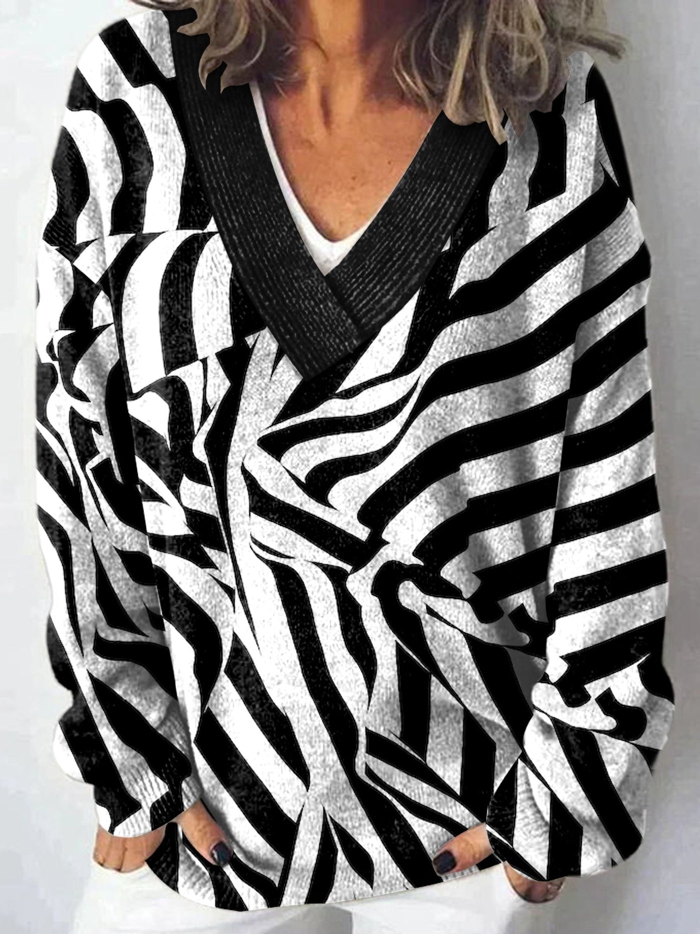 Gabrielle | Bold Stripe Sweater
