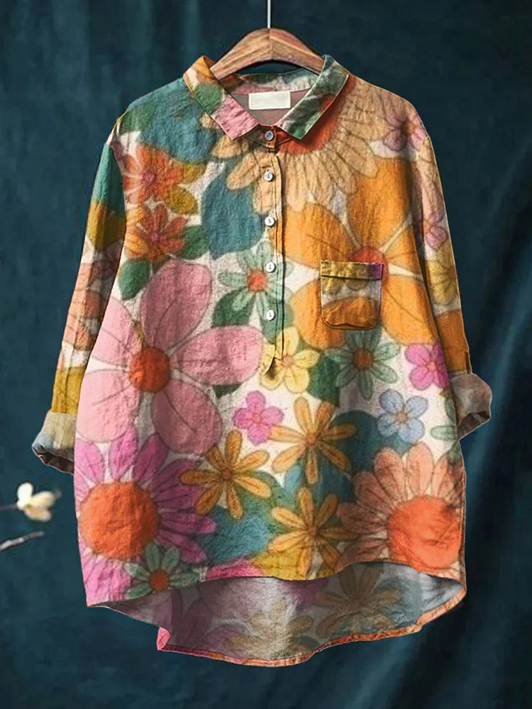 Daisy | Retro Bloom Shirt