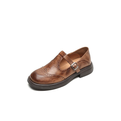 Bonnie | Vintage leather Mary Janes