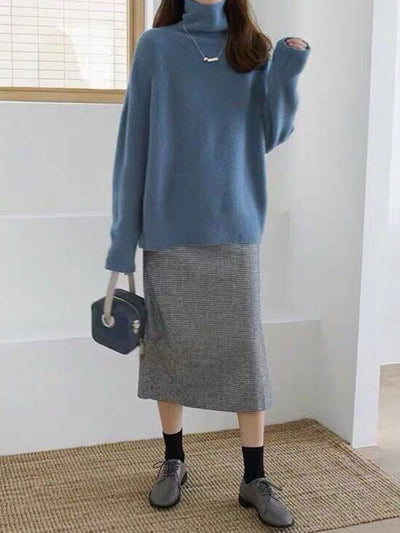 Heather | Cozy Turtleneck Sweater