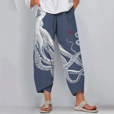 Gracie | Ocean Octopus Pants