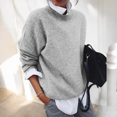 Serenity | Classic Black Knit Sweater
